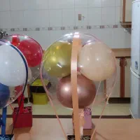 فروش بالن تولدـ بوبو بالن بصورت عمده وتک وگل ربانی|صنایع دستی و سایر لوازم تزئینی|اصفهان, فرح آباد|دیوار