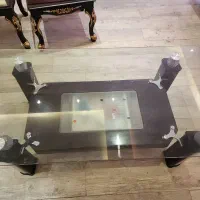 فروش ب میز شیشه ای کشودار