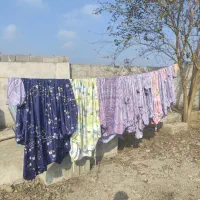 رو تختی های دست دوم.پارچه پنبه خور تشک و بالشت