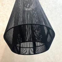 لوستر مکرومه شیک سالم و نو