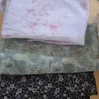 چادر عروس دوخته شده و ۲ پارچه چادری