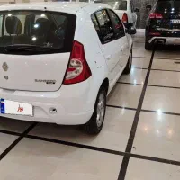 رنو ساندرو اتوماتیک بدون رنگ مدل95 فوق العاده سالم|خودرو سواری و وانت|تهران, نیروی هوایی (پیروزی)|دیوار