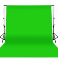 پرده سبز ،پایه و کیف،کیت کامل پایه و فون کروماکی