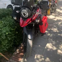 سوزوکی وی استروم Suzuki V- strom|موتورسیکلت|اصفهان, قلعه طبره|دیوار