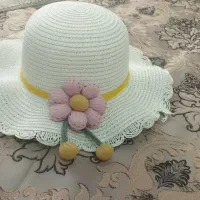 کلاه حصیری تابستانه کودک