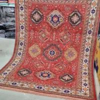 فرشینه شش متری ریشه دار لاکی طوسی