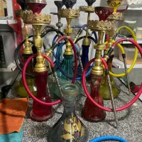 فروش تعدادی قلیان برنجی