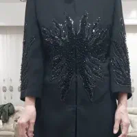 مانتو مجلسی سنگ دوزی