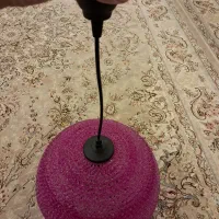 لوستر سرخ آبی|لوستر و چراغ آویز|تهران, جنتآباد مرکزی|دیوار