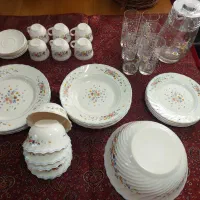 فروش سرویس غذاخوری ۴۵ پارچه ویکتوریا|ظروف سرو و پذیرایی|اردبیل, |دیوار