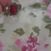 نیم ست نقره گوشواره انگشتر و پلاک وانگشتر عقیق|جواهرات|قم, بنیاد|دیوار