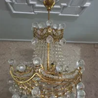 لوستر کریستالی سقفی