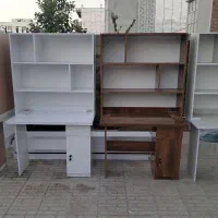 میز تحریر کتابخانه دار.ساده .عروسکی .میز اداری