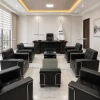 میز مدیریت لمسه سه قاب مبل اداری لیو