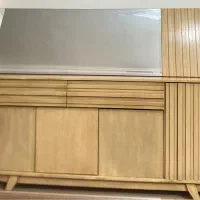 آینه کنسول / ویترین مینیمال|بوفه، ویترین، کنسول|کرج, باغستان|دیوار