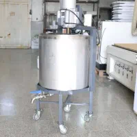 کره گیر استیل 200 مشک برقی دوغزن لبنیاتی دامداری|سایر لوازم برقی|ارومیه, |دیوار