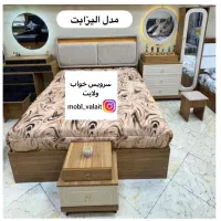 تخت خواب مدرن|تخت و سرویس خواب|اهواز, کمپلو جنوبی|دیوار