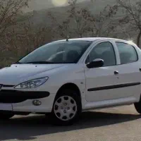 پژو ۲۰۶ تیپ ۲مدل ۹۶ کارکرد ۸۴۰۰۰ بی رنگ