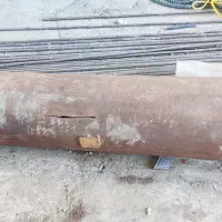 لوله آهنی 12 اینچ ، به ضخامت 6 میلیمتری فروشی.