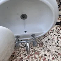 روشویی سرامیکی پایه دار|لوازم سرویس بهداشتی|گنبد کاووس, |دیوار