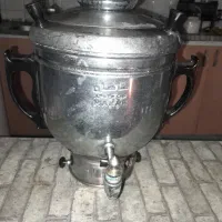 سماور ماهان برنجی وزن ۲ کیلو خورده ی