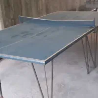 میز تنیس وفوتبال دستی پایه دار