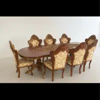 ست مبل استیل ۹ نفره به + سرویس نهار خوری ۱۰ نفره|مبلمان خانگی و میز عسلی|قم, عمار یاسر|دیوار