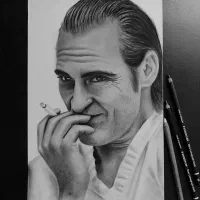نقاشی سیاه قلم