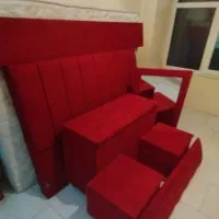 سرویس کامل تخت 2 نفره با کفی زیر