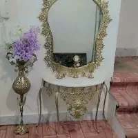 آیینه کنسول برنجی