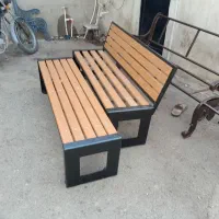 نیمکت پارکی باغی چوبی با کیفیت و دوام بالا