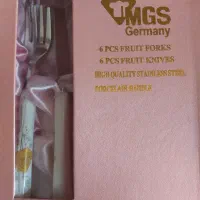 چاقو و چنگال میوه خوری MGS آلمانی سرامیکی|ظروف سرو و پذیرایی|تاکستان, |دیوار