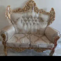 مبل ۷نفره درحد نو|مبلمان خانگی و میز عسلی|تاکستان, |دیوار