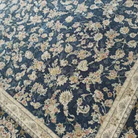 فرش کارکرده پرهام/دو تخته 12متری 1500شانه قیطران|فرش|مشهد, حجاب (شهرک غرب)|دیوار