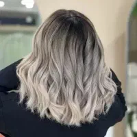 رنگ مو لایت آمبره،بالیاژ(مدل توسط مربی)آموزش