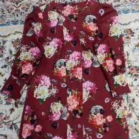 پیراهن زرشکی تازه دوخته شده|لباس|میاندوآب, |دیوار