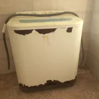 ماشین لباسشویی دوقلو ۷ کیلویی پاکشوما|ماشین لباسشویی و خشک‌کن لباس|فاضل آباد, |دیوار