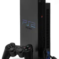 پلی استیشن 2 فت فلش خور به همراه دو دسته