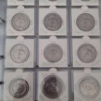 البوم سکه پهلوی|کلکسیون سکه، تمبر، اسکناس|همدان, |دیوار