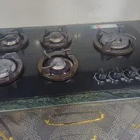 چراغ گاز روکار  شیشه ایی