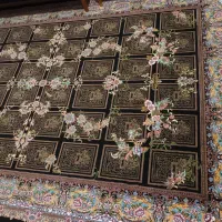 دو عدد فرش دیبا ۶ متری کتیبه ۷ رنگ خاص و شیک|فرش|ری, اقدسیه|دیوار