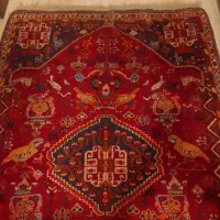 قالیچه پشمی دستباف|فرش|گرگان, |دیوار