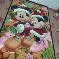 فرش اتاق کودک طرح میکی موس،تمیز و خوش‌رنگ1500