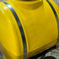 سمپاش فرقونی ۱۲۰ لیتری با موتور ۷ اسب و پمپ ۴۵ بار|ماشینآلات صنعتی|مشهد, کوی پلیس|دیوار