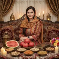 عکس یلدایی / یلدا / آتلیه / عکس خانوادگی یلدایی