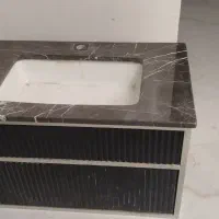 روشویی کابین دار صفحه سنگی