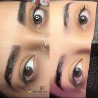 مدل فیبروزابرو/تینت لب/کراتین و احیا مو