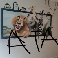 نقاشی دیواری و خط نویسی و دیزاین و ....|خدمات پیشه و مهارت|تهران, سلیمانی|دیوار