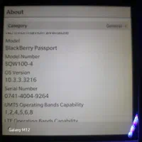 بلک بری پاسپورت سیلور ادیشن