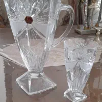 سرویس پارچ و لیوان بلور